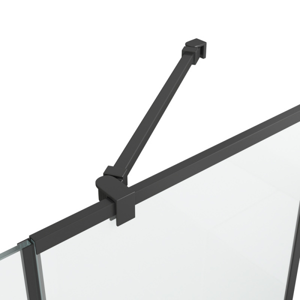 Шторка на ванну стеклянная D&K Matrix (DG1109025)