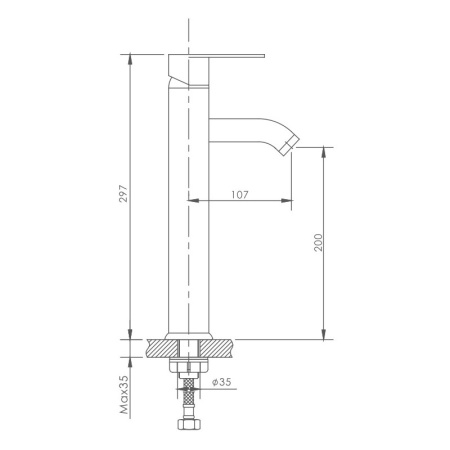 Смеситель для раковины Haiba HB11811