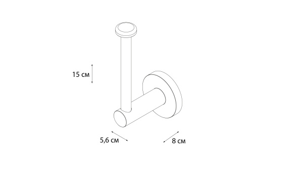 Держатель для запасного рулона Fixsen Hotel FX-31010B