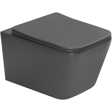 Унитаз подвесной безободковый SantiLine SL-5007DG