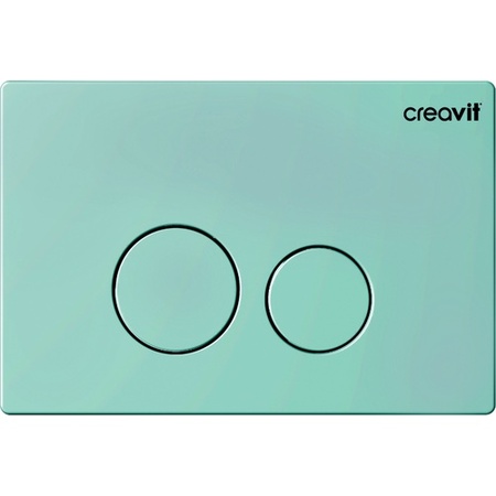 Клавиша смыва Creavit TERRA GP9002.09 зеленый нил