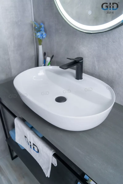 Раковина накладная (61х41) Gid D1346