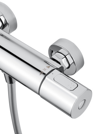 Смеситель для душа с термостатом WONZON & WOGHAND INN 2, хром WW-A2006-A-CR