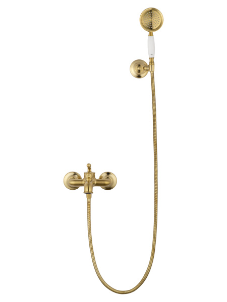 Смеситель для ванны с душем WONZON & WOGHAND STEAM, брашированное золото WW-88639008-BG Смеситель для ванны с душем WONZON & WOGHAND STEAM, брашированное золото WW-88639008-BG