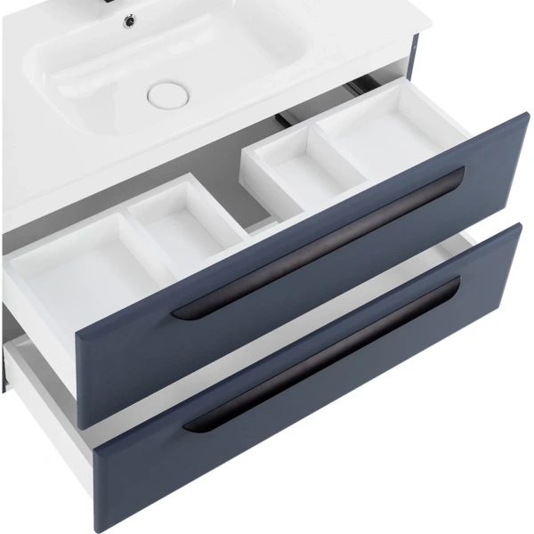 Тумба под раковину Cezares ECO-CER-1200-2C-SO-GR-P Grafito без ручек