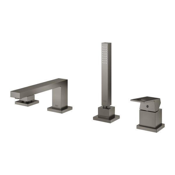 Смеситель для ванны набортный Grohe Eurocube 19897 DC1 (19897DC1) суперсталь