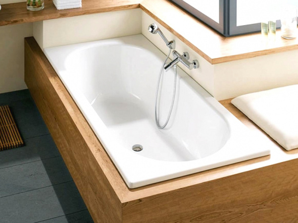 Стальная ванна (170х80) Bette Duett 3100-000 PLUS с шумоизоляцией