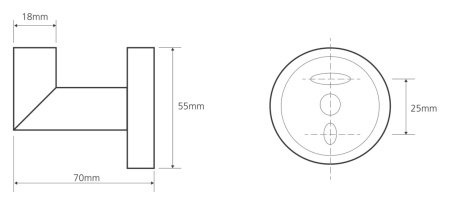 Крючок Bemeta Omega 104206022