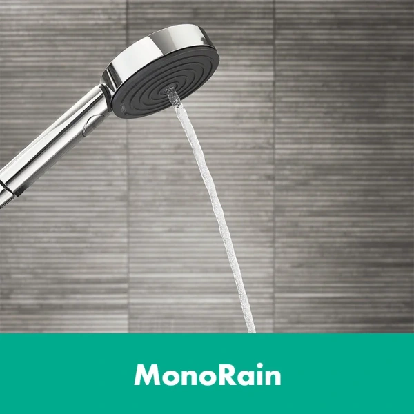 Душевая лейка Hansgrohe Pulsify Select 105 3jet Activation 24100670, черный матовый