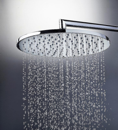 Верхний душ с кронштейном Bossini Cosmo H70596I.073 черный матовый