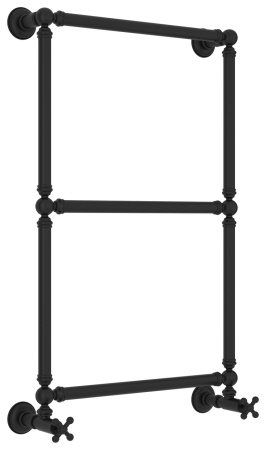 Полотенцесушитель Водяной Сунержа Ренессанс 1304 (86х50) Матовый Черный 31-0280-8650