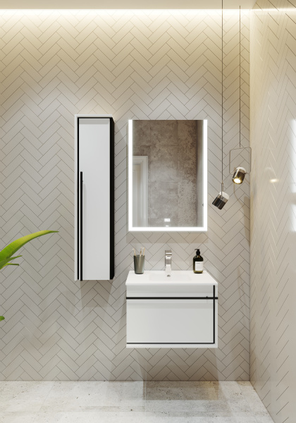 Пенал Roca Aneto 857467806 белый правый