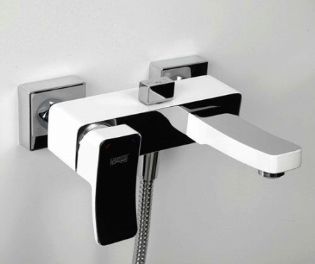 Смеситель для ванны  WasserKRAFT Aller 1061WHITE