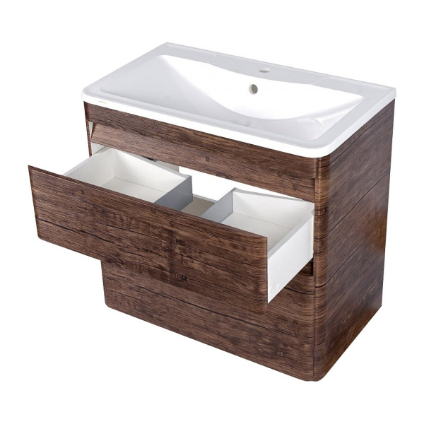 Тумба под раковину напольная Style Line Атлантика СС-00002207 коричневый