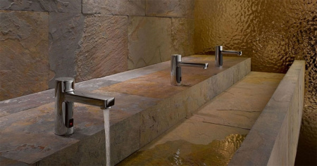 Смеситель для раковины электронный Kludi Zenta 3810505