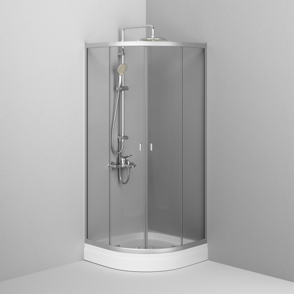 Душевой уголок (80х80) Am.Pm X-Joy Twin Slide W88G-205-080MT64