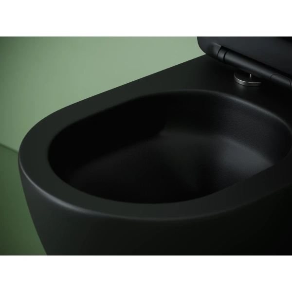 Подвесной унитаз Ceramicanova Uno Rimless CN11001TMB торнадо