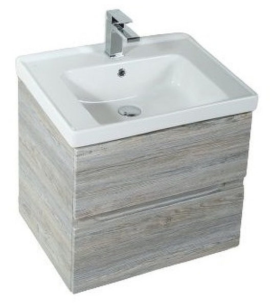 База под раковину напольная Art&max AM-Techno-600-2C-SO-LW635 Сосна