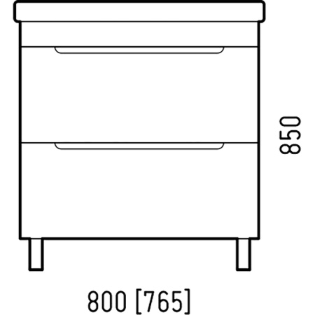 Тумба напольная Corozo Мадисон 80 SD-00001088