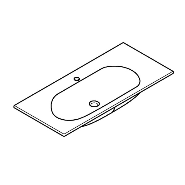 Раковина накладная для столешницы (80х46) Grohe Essence Ceramic 39567 00H (3956700H)