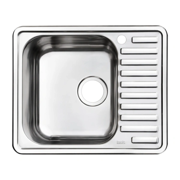 Кухонная мойка, нержавеющая сталь iddis Strit STR58SLi77, сталь