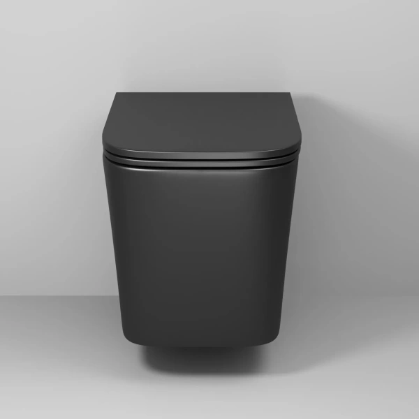 Унитаз подвесной безободковый Grossman  GR-4441BMSQ с сиденьем микролифт