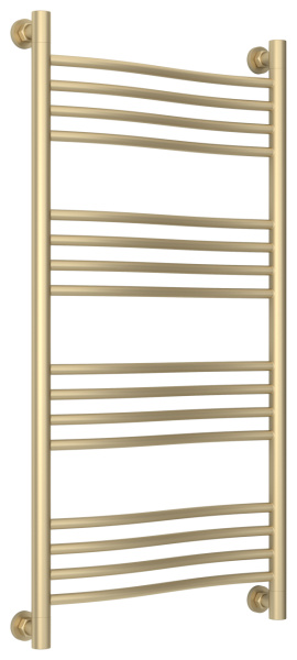 Полотенцесушитель водяной Сунержа Флюид + (100х50) Матовая Шампань 022-0222-1050 Полотенцесушитель водяной Сунержа Флюид + (100х50) Матовая Шампань 022-0222-1050