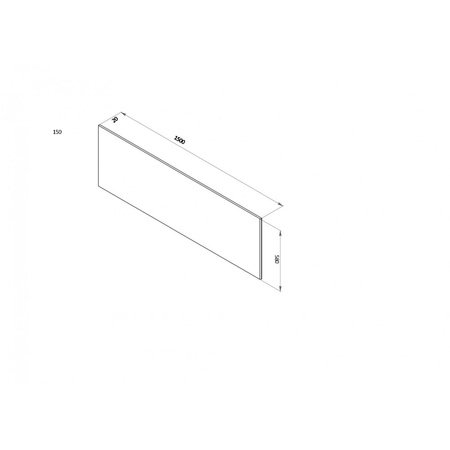 Экран BERGES фронтальный (150) 051001