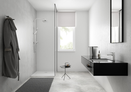 Смеситель для раковины с донным клапаном CoolStart Hansgrohe Vernis Shape 71594000 хром