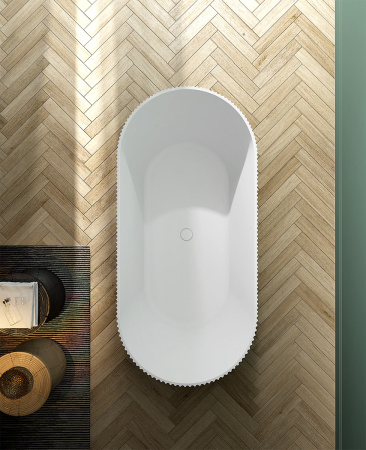 Акриловая ванна (170х80) ABBER AB9325-1.7 без гидромассажа, белый