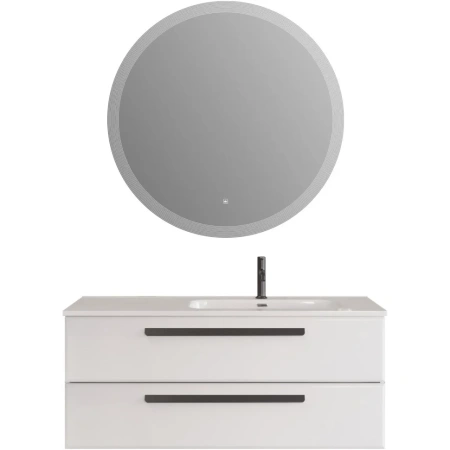 Тумба под раковину Cezares ECO-CER-N-1200-2C-SO-BL-R Bianco Lucido без ручек