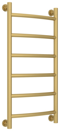 Полотенцесушитель Водяной Выгнутая Сунержа Галант + (80х40) Матовое Золото 032-0200-8040