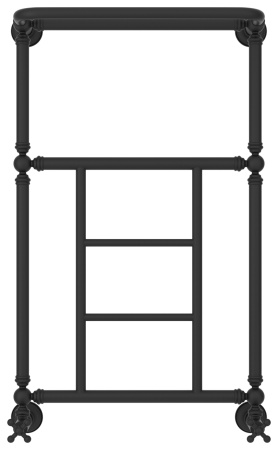 Полотенцесушитель Водяной Сунержа Ренессанс 1452 (86х50) Темный Титан Муар 15-0282-8650