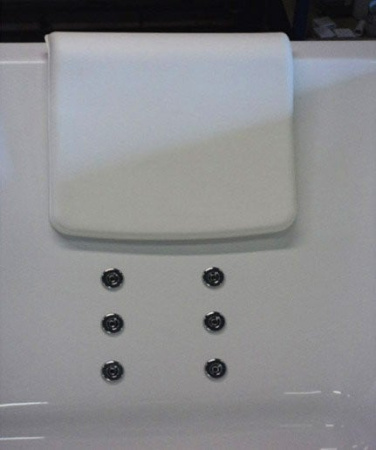 Подголовник для ванны белый Kolpa San Sam