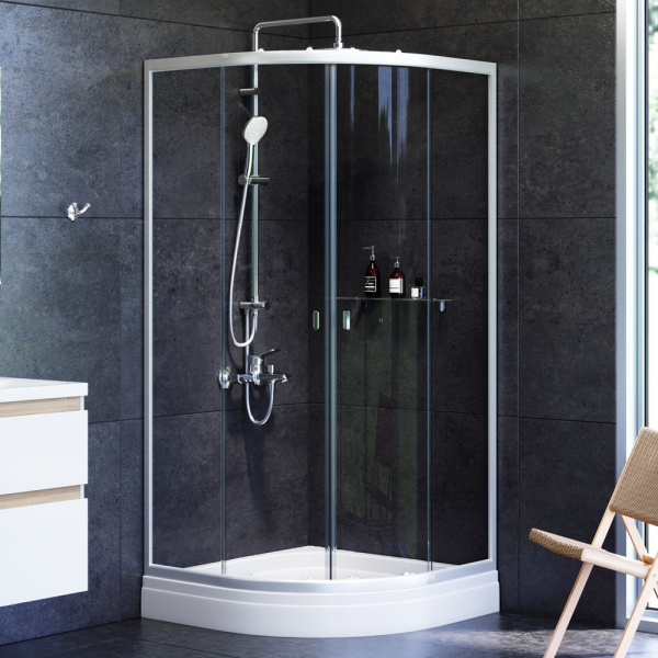 Душевой уголок (90х90) Am.Pm X-Joy Twin Slide W88G-205-090MT64
