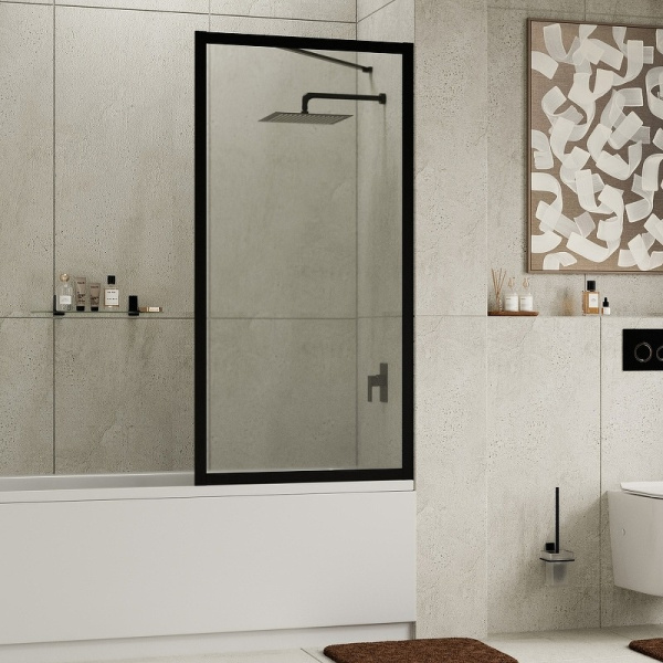 Шторка на ванну WasserKRAFT Abens 80 20W01-8MB