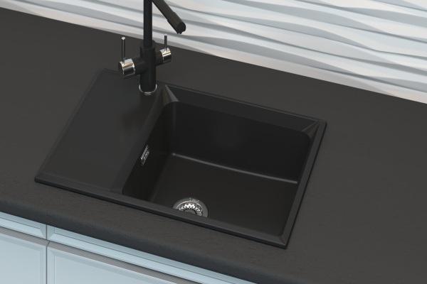 Мойка кухонная Point Этна 78 черный