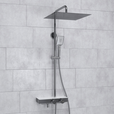 Душевая система WasserKraft A113.119.126.CH Thermo