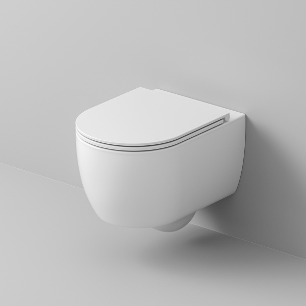 Унитаз подвесной безободковый Grossman  GR-4415SQ с сиденьем микролифт