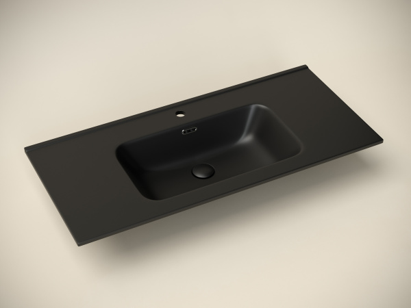 Раковина накладная (100х46,5) Ceramica Nova ELEMENT CN7003MB