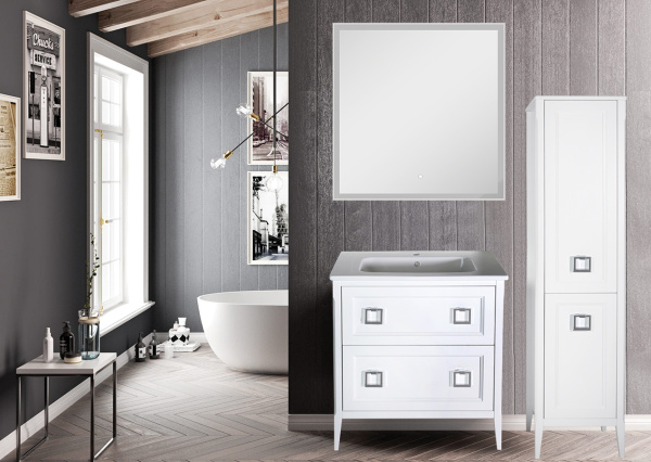 Тумба под раковину ASB-Woodline   Рома 80Н 10855