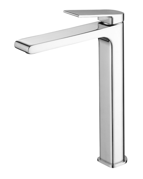 Смеситель для накладной раковины однорычажный высокий Orange Gauss M30-121cr  хром