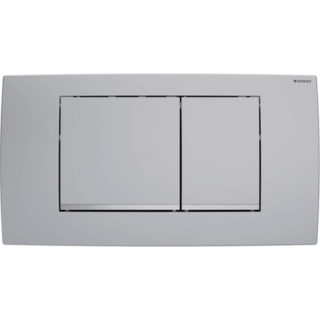 Смывная клавиша Geberit Twinline30, матовый хром 115.899.KN.1