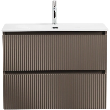 Тумба под раковину 80 BelBagno Uno UNO-MINI-800-2C-SO-СO бежевый матовый, без раковины