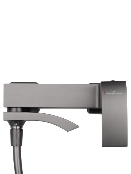 Смеситель для ванны с душем WONZON & WOGHAND FIT, темный графит WW-88639009-BGM