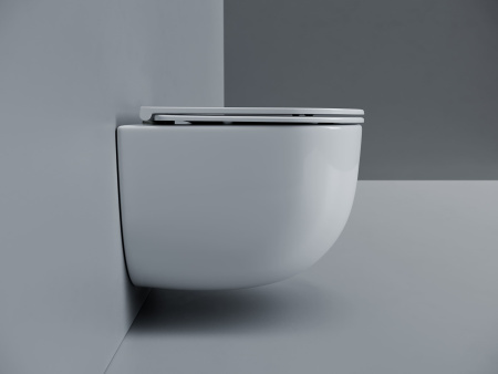 Унитаз подвесной Ceramicanova Voga торнадо 3.0 CN4012T сиденье микролифт 