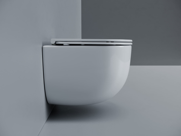 Унитаз подвесной Ceramicanova Voga торнадо 3.0 CN4012T сиденье микролифт 