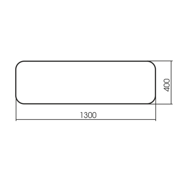 Зеркало (40х130) Silver Mirrors  Гудзон ФР-00002426