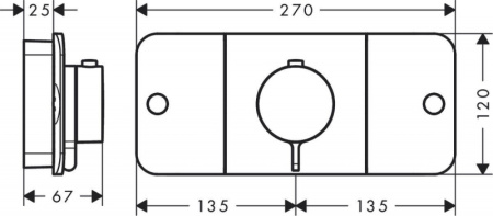 Смеситель Axor One 45712000