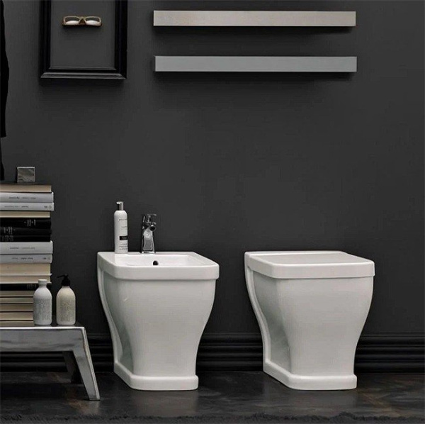 Биде приставное Cielo Opera Quadro OPBIQ